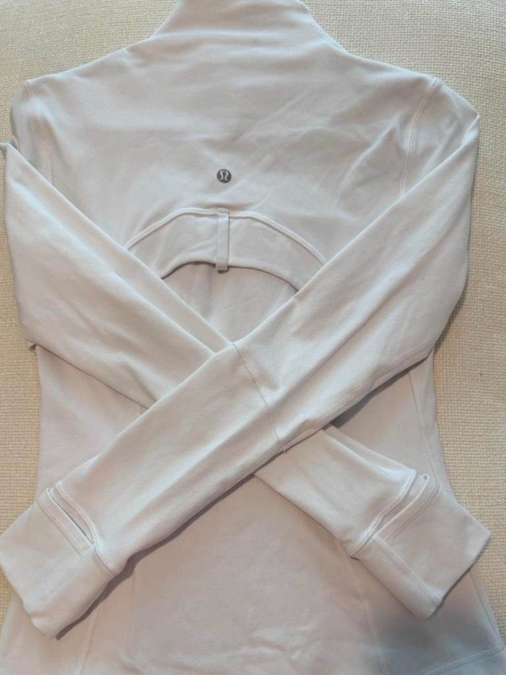 Lululemon White Luon Define Jacket - Picture 2 of 3